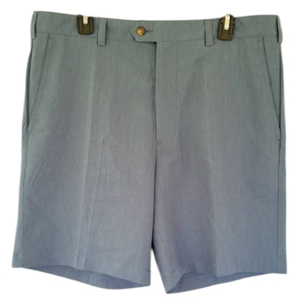 Donald Ross slate blue performance golf shorts size 36